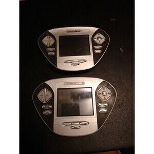 2 UNTESTED CRESTRON TOUCH SCREEN WITH DOCK NO CORDS MT-1000C-RF. SEE DESCRIPTION